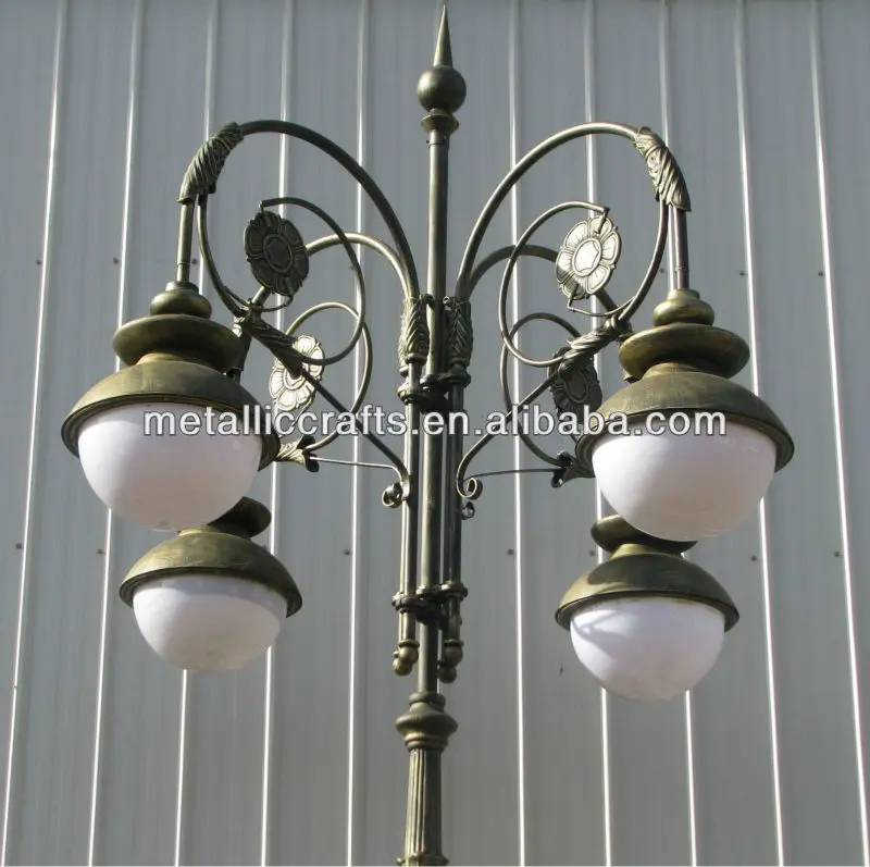 Cast Aluminium Saudi Arabia Decorative Street Lamp Post - Buy Cast Iron ...