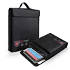 New Heavy Duty Safe Fireproof Bag Fire Resistant Document Tote Bag Black Safe Storage Bags