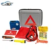 11pc Car Vehicle Safety Breakdown Kit Includes Tow Rope, Jump Leads, Torch, Air Compressor,