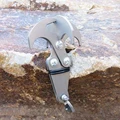 Multi Tools Stainless Steel Survival Magnetic Folding Grappling Hook Climbing Claw Outdoor Gravity Carabiner Rescue Gear