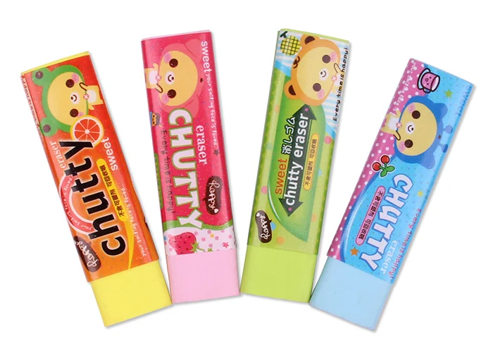 Interwell Slw30 Bestselling High Quality Kawaii Eraser Rubber Set For