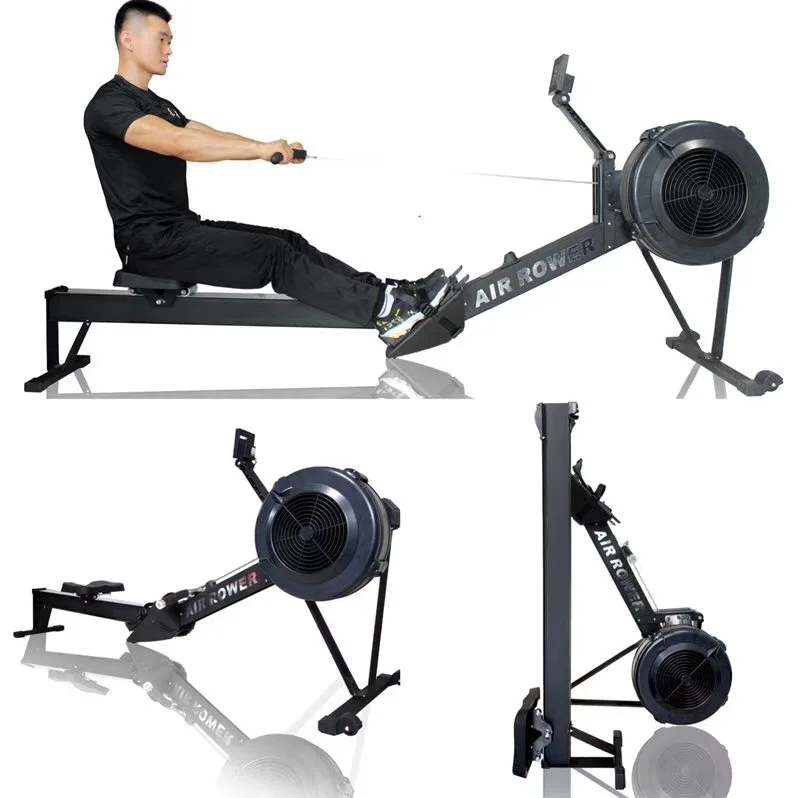 Air Skiing Rowing Machine Intelligence Commercial Fitness Training Rower Device 