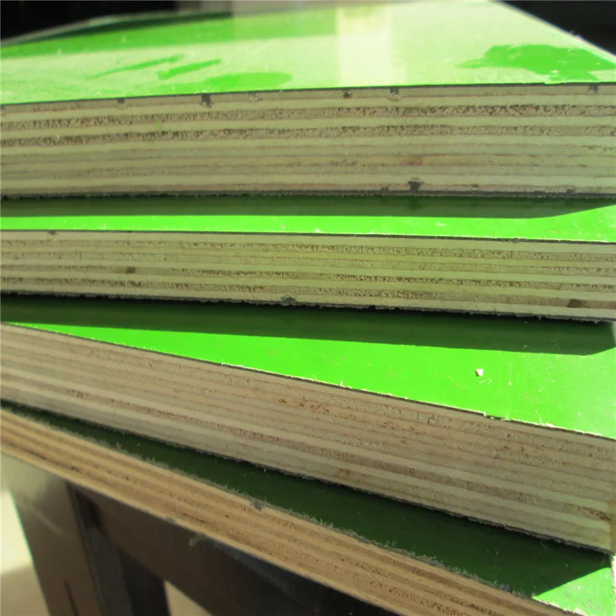 Green/blue/red PP plastic film faced / Ply wood / marine plywood cheap