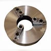 Back Connection 3 jaw powerful adjustment steel body chuck for two piece jaws