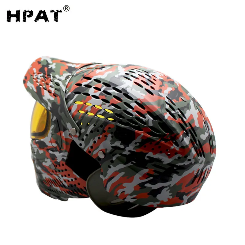 Camo Military Tactical Full Coverage Paintball Mask Buy Camo