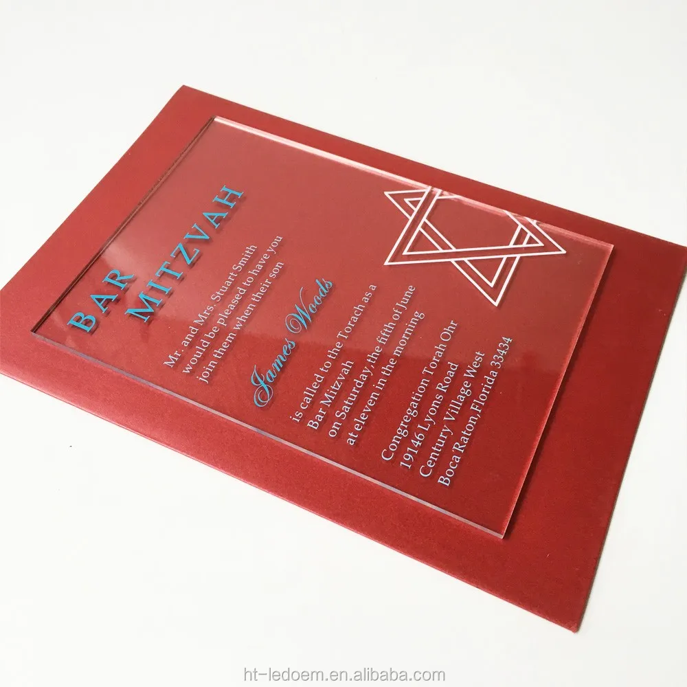 Tarjeta De Invitacion De Cumpleanos Personalizada Transparente Acrilica De 5x7 Pulgadas Y 3mm De Grosor Para Bar Mitzvah Buy Tarjeta De Invitacion Tarjeta De Invitacion De Cumpleanos Tarjeta De Invitacion De Cumpleanos Acrilica Product On Alibaba Com