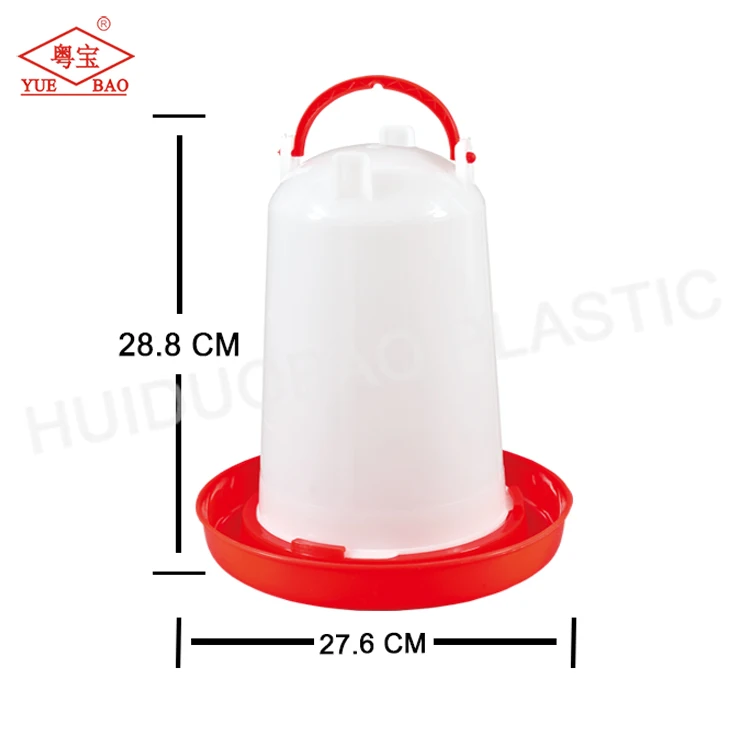 Direct Selling Plastic Tower White Feeder Poultry Water Drinker