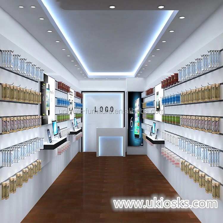 Retail Electronics Shop Counter Design And Electronics Shop Furniture
