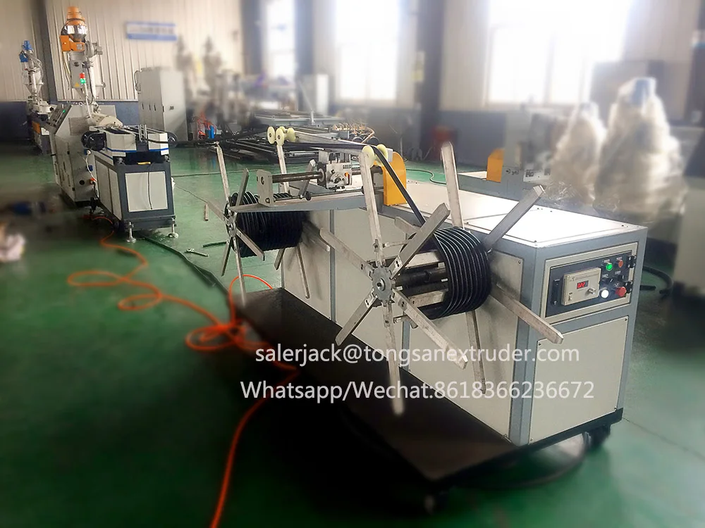 Plastic Shisha Hose Hookah Pipe Making Machine/ Plastic Single Wall