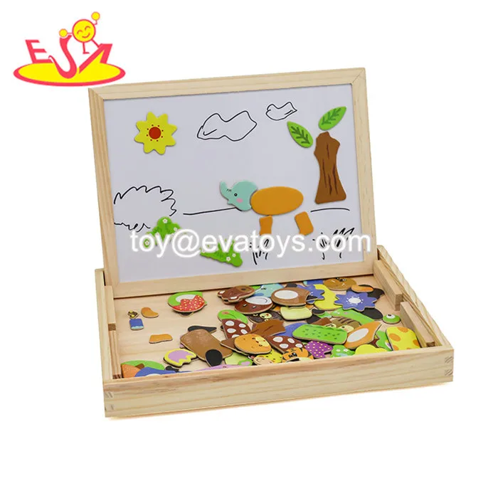 Top Sale Educational Wooden Drawing Board For Kids W12b060