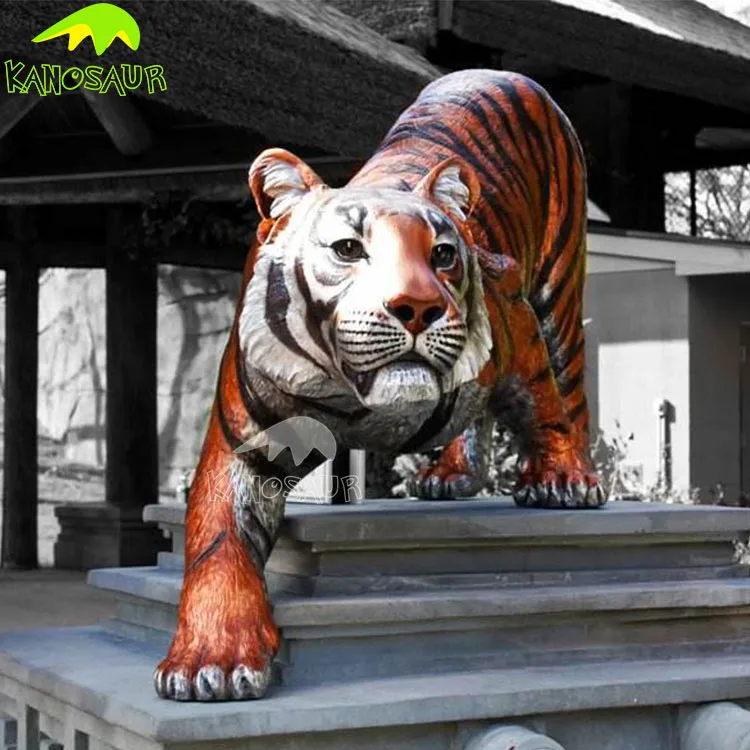 Kanosaur0338 Weatherproof Fiberglass Real Size Tiger Statue Buy