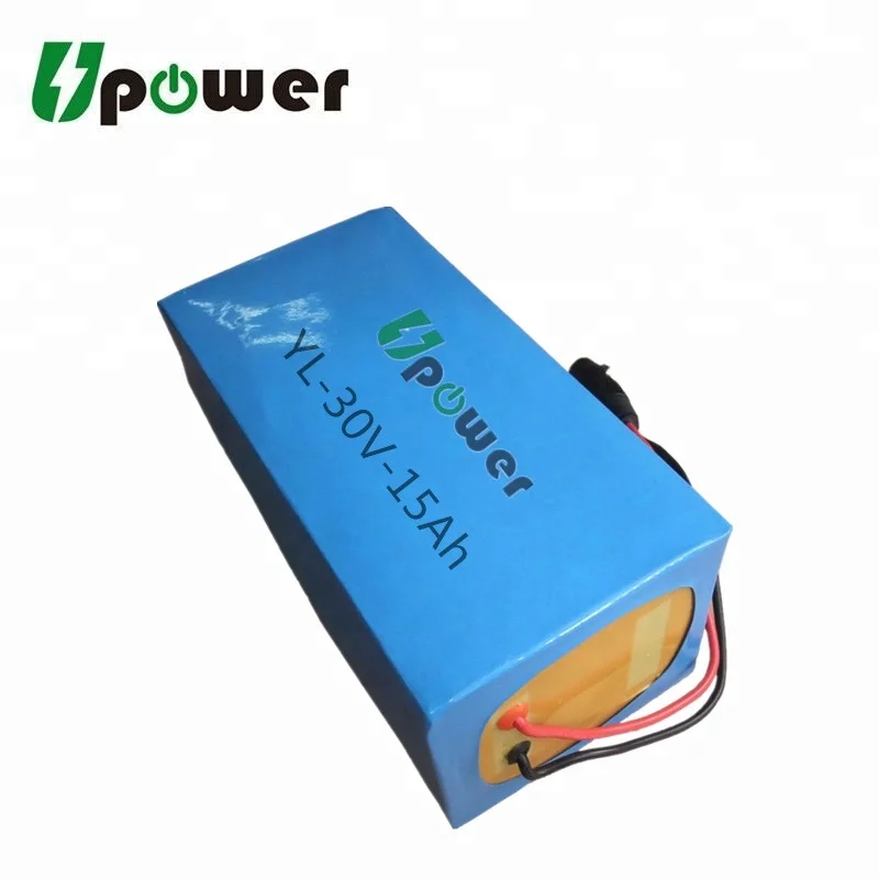 Customized Liion Battery Pack 30v 15ah Rechargeable Li Ion Battery