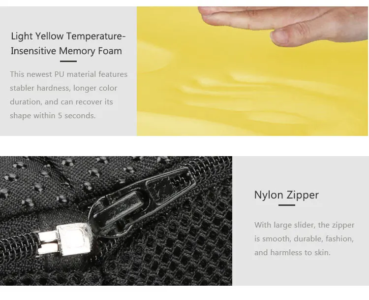 Foldable Shock Absorbing Coccyx Orthopedic Car Driver Luxury Cushions Driver Car Seat Cushion For Back Pain