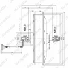 Manufactory direct electric bike 500w motor kit gearless hub conversion 500 w For Outdoor Activities