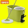 TOPOTO High Quality Cleaning Microfiber Magic Spin Mop With Mop Bucket