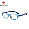 Children's tr90 silicone environmental protection human face anti-clip optical frame myopia safety glasses
