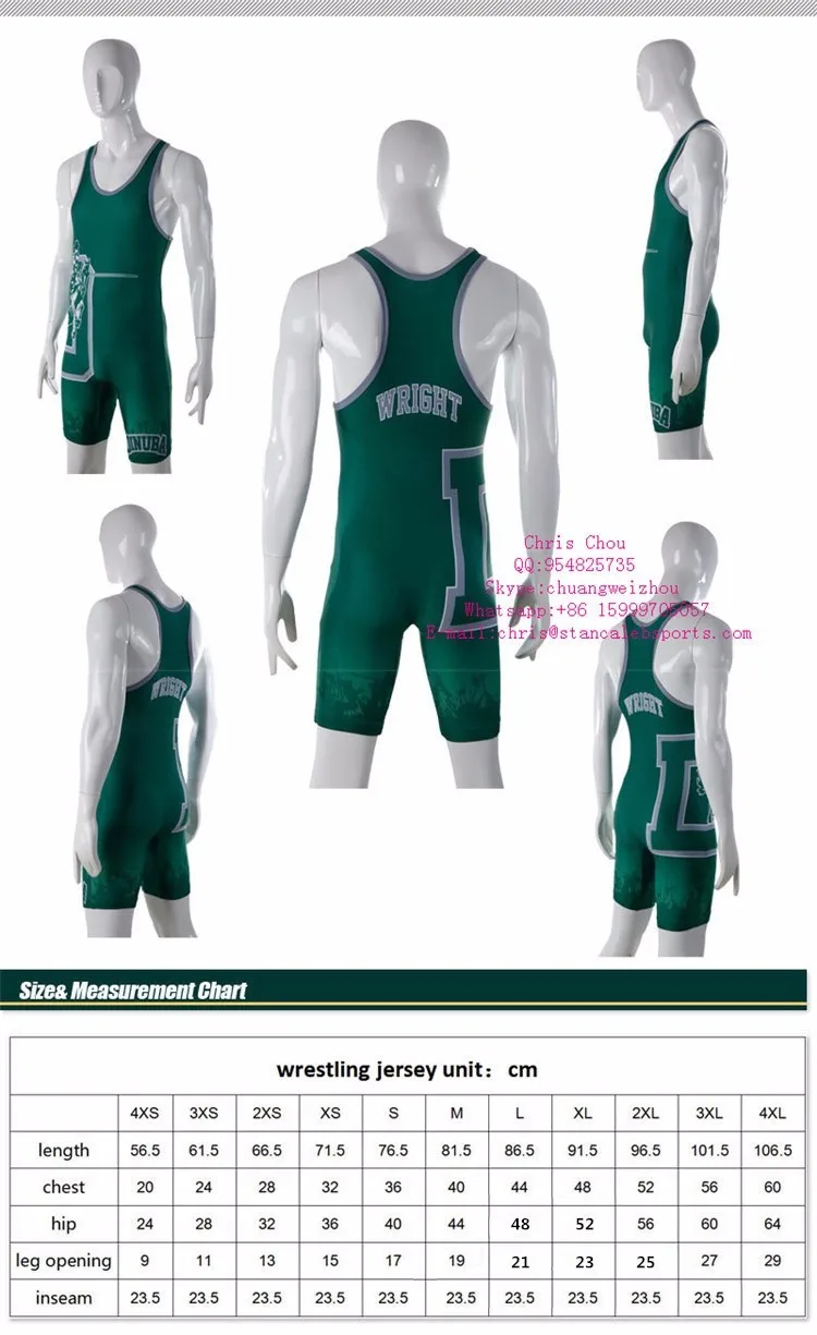 Stan Caleb latest reversible modified red blue wrestling singlets design