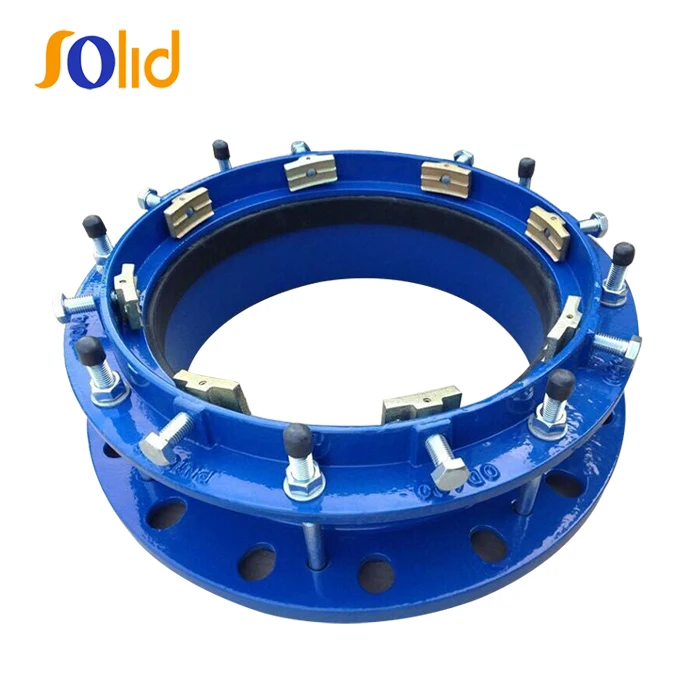 Iso2531,En545 Ductile Iron Restrained Flange Adaptor For Pe Pipe Buy