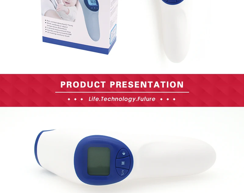 FR-200 Best Quality Bluetooth Forehead And Ear Thermometer