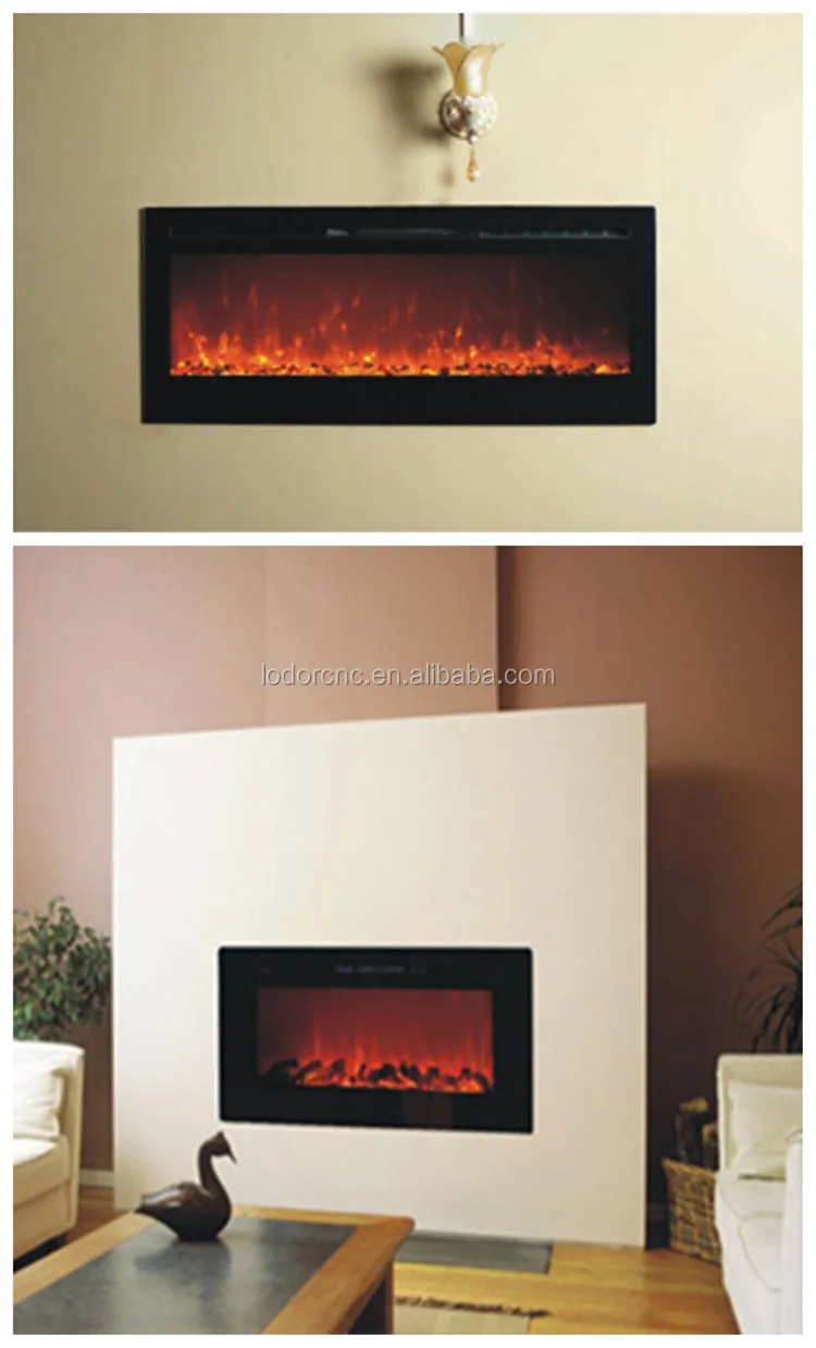 Chimenea Eléctrica Led De Pared Con Altavoz,Decoración Para El G-01-4