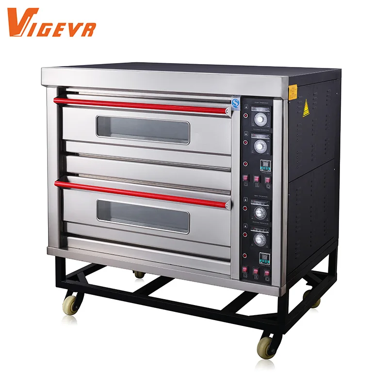Two Layers 4 Trays Ce Approved Electric Bread Bakery Oven Horno Buy