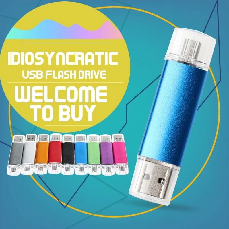 Promotional gift Cheap OEM otg flash drive for connection mobile phone - ANKUX.COM