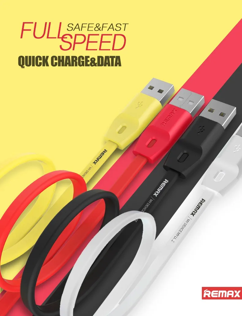 Remax fast charging micro usb data cable for android mobile phone