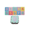 36 tiles ABC add number EVA puzzle mat with custom colors