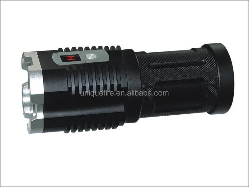 UniqueFire Rechargeable Cree 4 LED 4000 Lumens Digital display Strong Torch Light