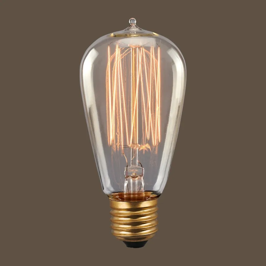 Style: Edison (antique/vintage), Shape ST45, 40w, E12 base edison light bulbs