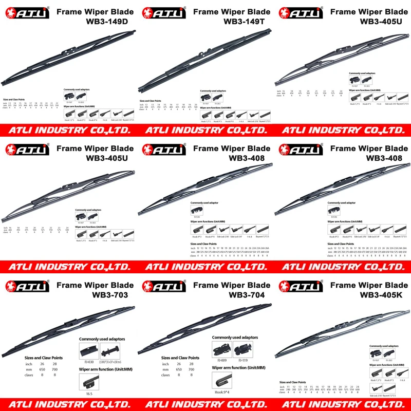 15'' Steel Windshield Wiper Blades Car Wiper Blade - Buy Windshield ...