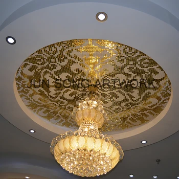 Mp Da02 Damascus Oro Giallo Classic Italian Design Gold Mosaic Ceiling Tile Glass Mosaic Pattern Buy Glass Mosaic Pattern Ceiling Tile Gold Mosaic