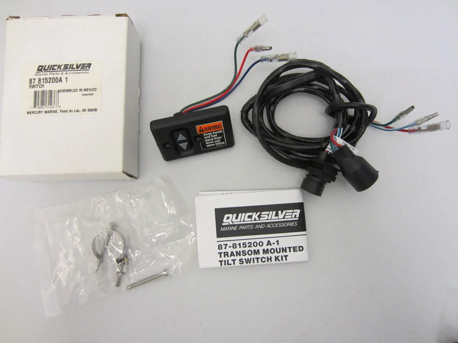 NEW TILT//TRIM MOTOR W// RESERVOIR 172543 382715 ESZ4009 F17563 FK654541 ESZ4009