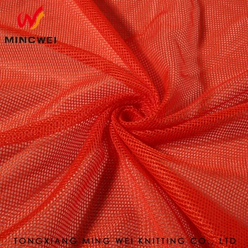 red mesh fabric