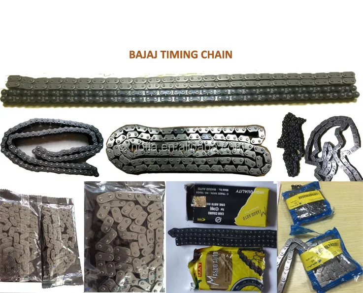 Stainless Steel Conveyor Bajaj Timing Chain For Motorcycle Transmission