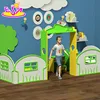 New style castle toy wooden kids indoor playhouse W08C182
