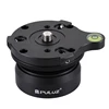 PULUZ 3/8 inch Thread Dome Professional Tripod Leveling Head Base with Bubble Level