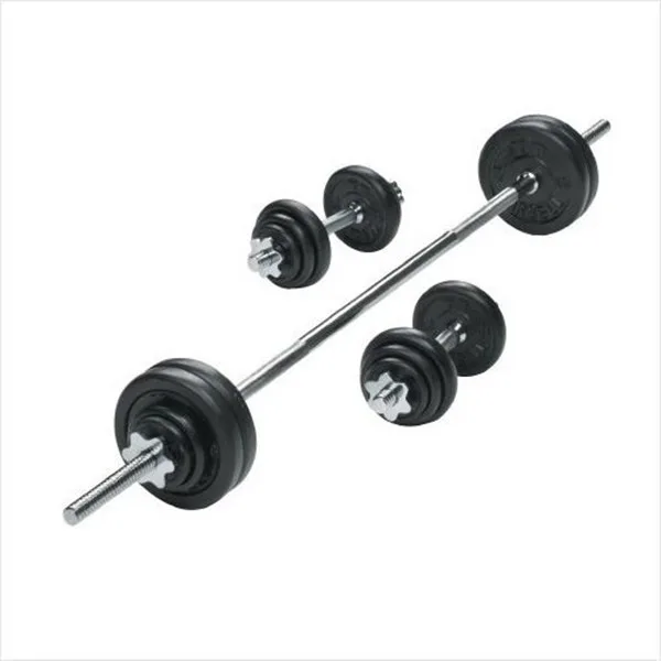 100kg Painted Gym Equipment Adjustable Barbell Dumbbell Set With Case