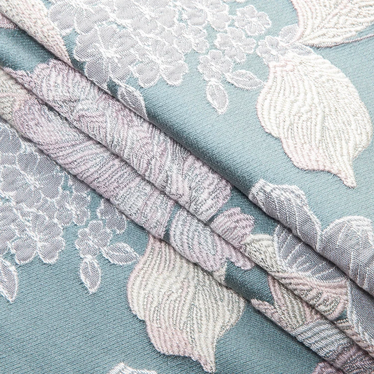 Latest Fashion Good Service Polyester Rayon Design Jacquard Curtain