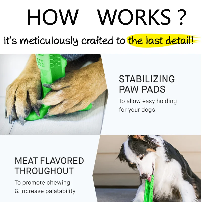 FDA Silicone Pet Toothbrush Dog