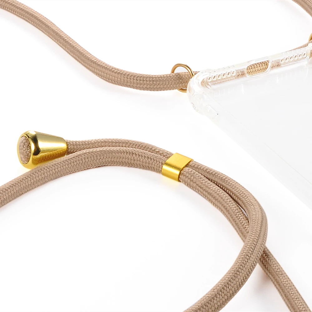 handy necklace phone case with rope for iphone se 6 6s