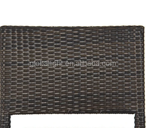 Wicker Barstool All Weather Brown Patio Furniture New Indoor Outdoor