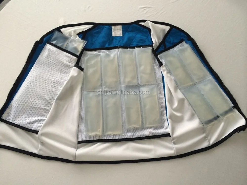 Worker Cooling Vest Insert Cold Gel Packs Buy Worker Cooling Vest
