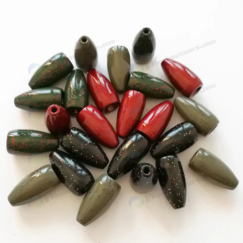 Wholesale Tungsten Weight Flipping Fishing Weight Sinkers Made In