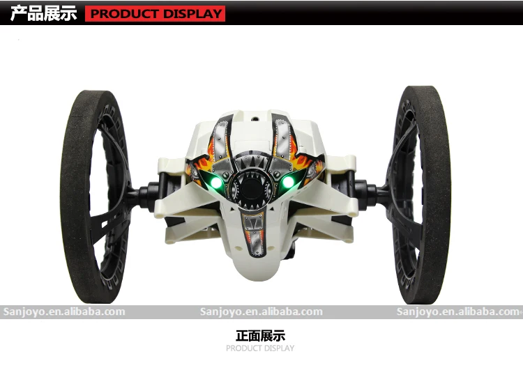 Mini Drone Jumping Sumo Connected Toy 2.4g 4ch Bounce Car Rc Car ...