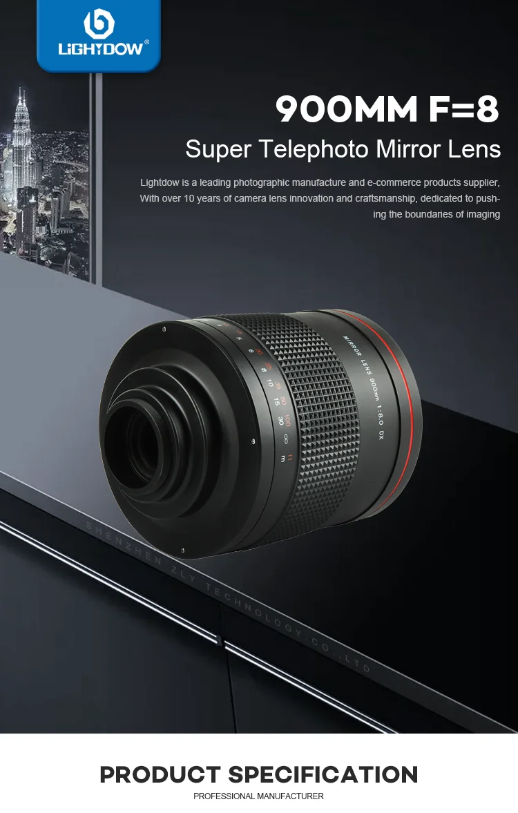 High Quality 900mm F/8 Manual Focus Mirror Lens Buy 900mm F/8 Manual