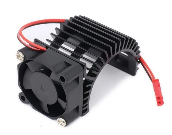 Aluminum Electric Motor Heat Sink Heatsink With 5v Cooling Fan For Hsp