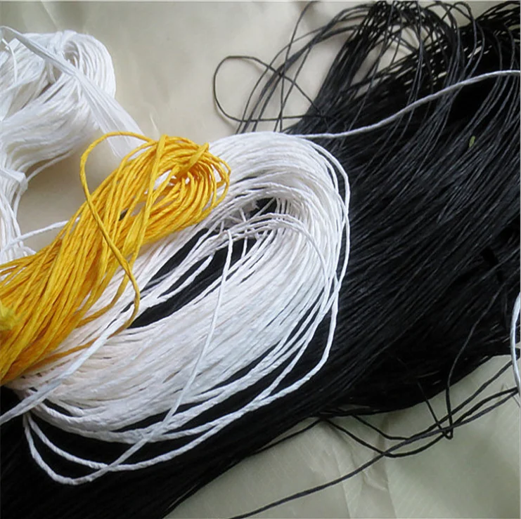 Natural Paper Twine, Paper Cord, Twisted Paper String for Gift Packing