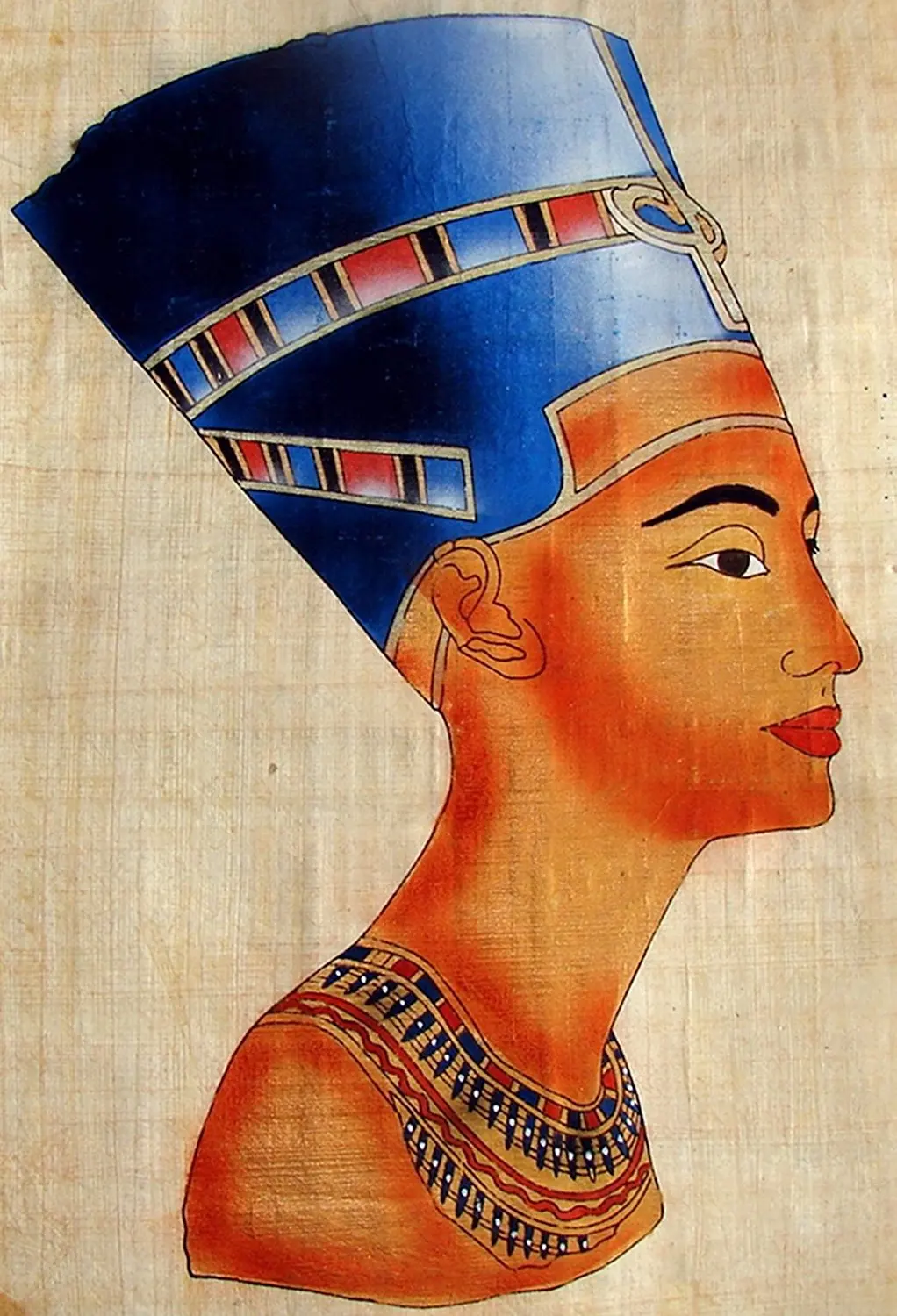 Нефертити царица на папирусах