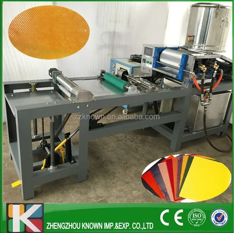 2022 Full Automatic Beeswax Foundation Sheet Mold/beeswax Sheet Molding Machine Buy Beeswax